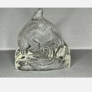 Vintage Partylite Dolphin Candle Holder